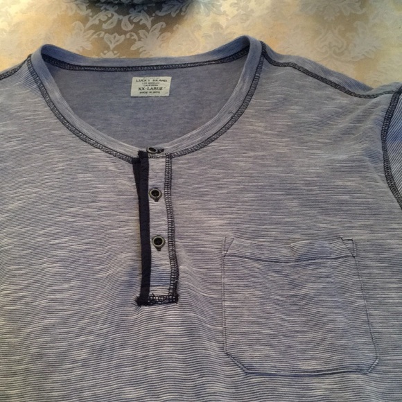 Lucky Brand 3-button henley - Picture 6 of 11